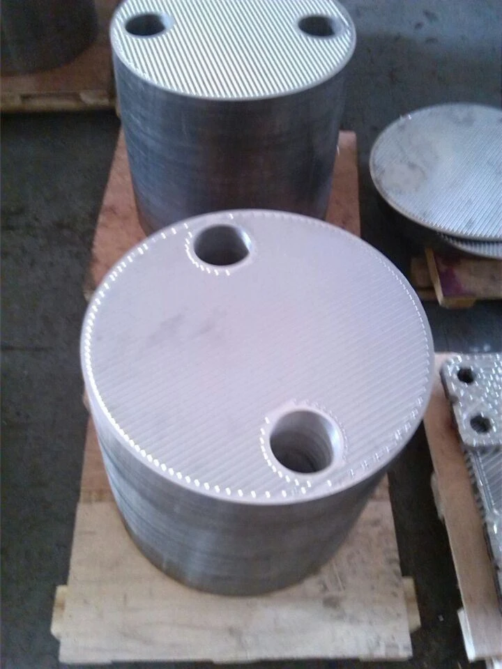 Plate And Shell Compressed Air Cooler