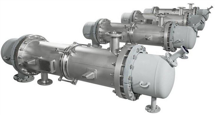 Échangeur de chaleur à coque et tube en acier inoxydable