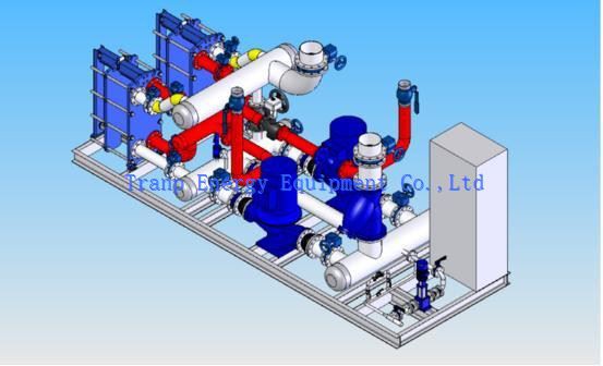 Heat Exchanger Unit For Industrial Condensing